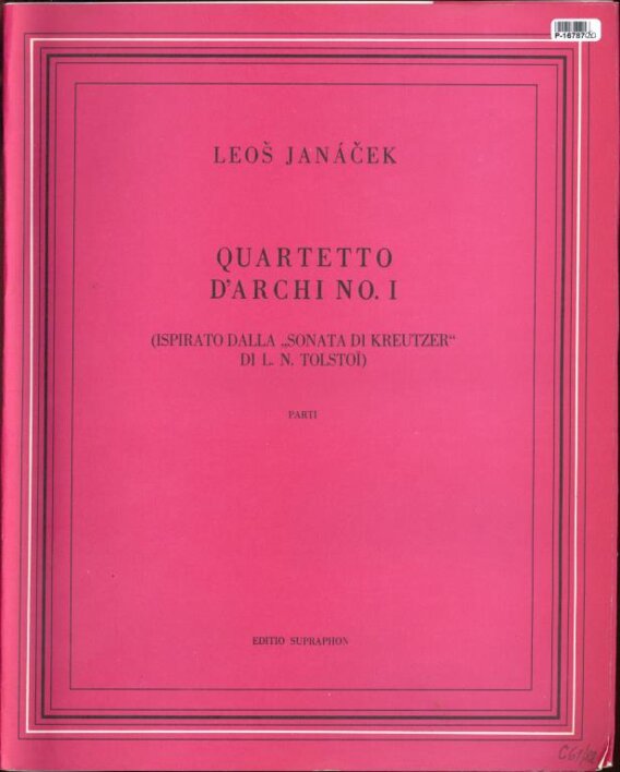 Quartetto d´archi - No.I