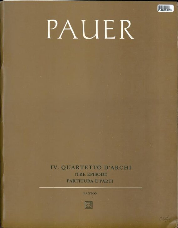 IV. Quartetto d´archi