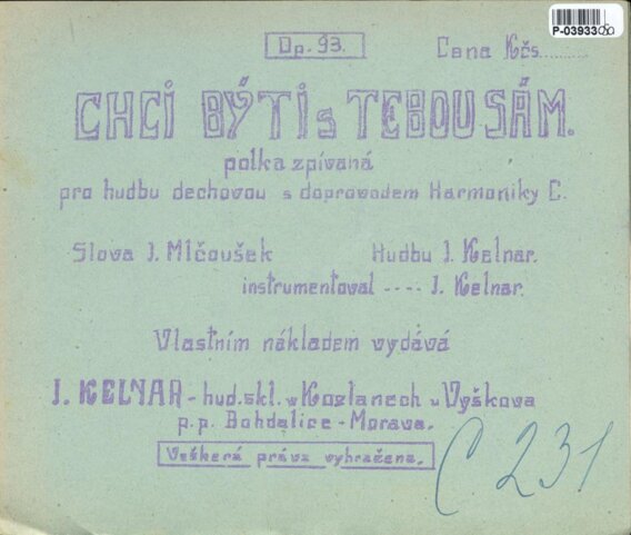 Chci být s tebou sám