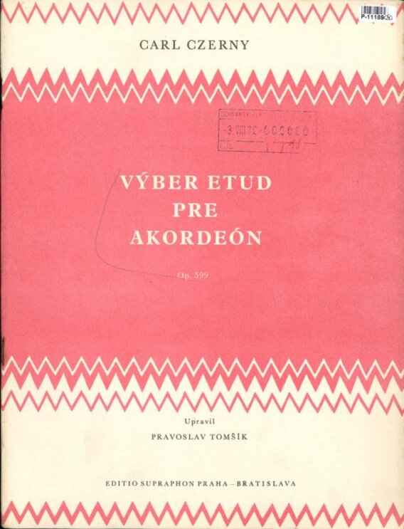 Výber etud pre akordeón