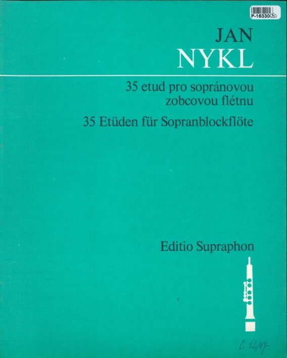 35 etud pro sopránovou zobcovou flétnu