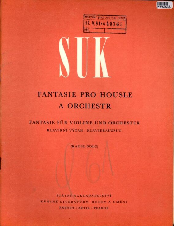 Fantasie pro housle a orchestr