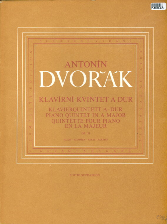 Klavírní kvintet A dur