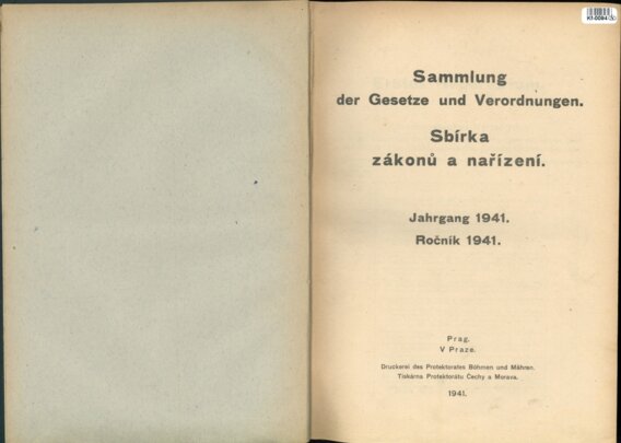 Sbírka zákonů a nařízení