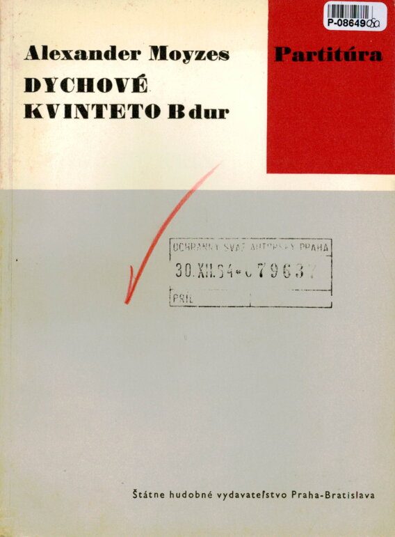 Dychové kvinteto B dur