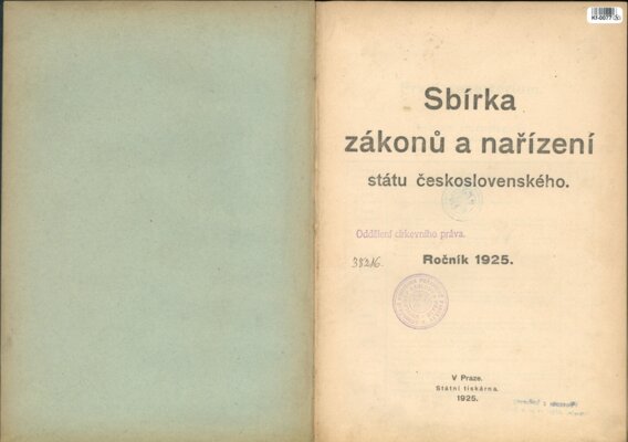 Sbírka zákonů a nařízení státu československého