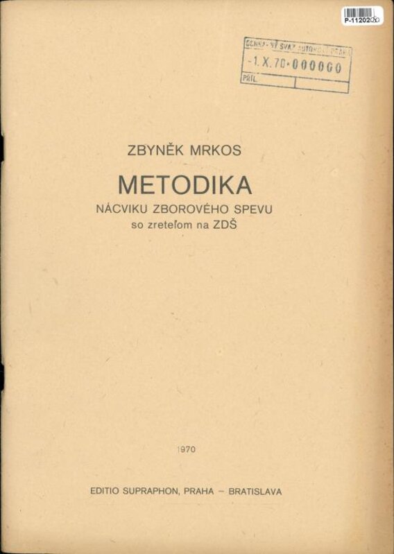 Metodika nácviku zborového spevu