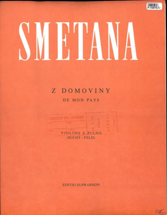 Z domoviny se mon pays