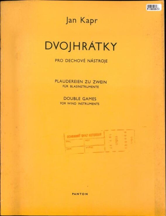 Dvojhrátky pro dechové nástroje