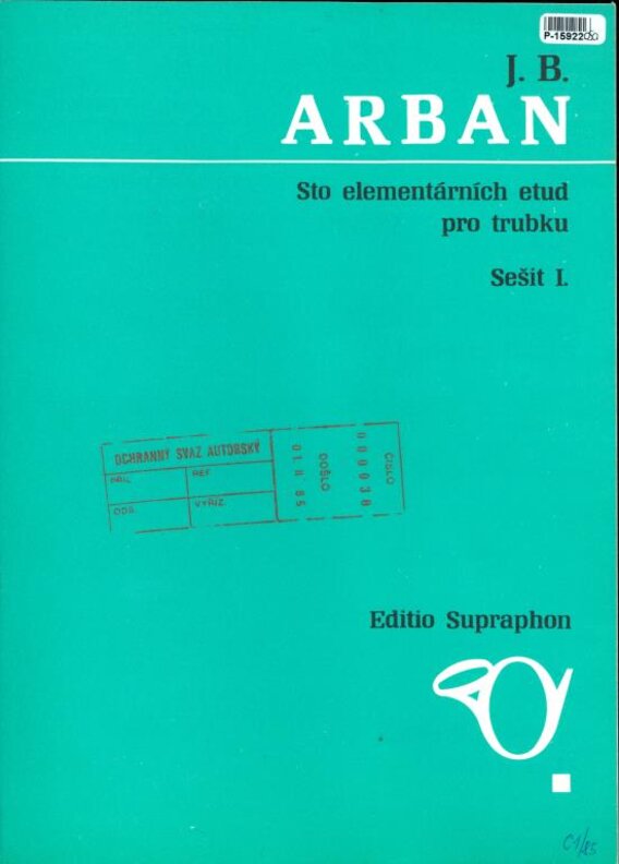 Sto elementárních etud pro trubku - sešit I