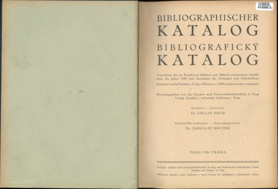 Bibliografický katalog