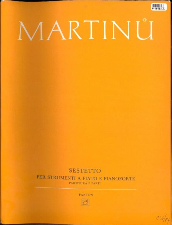 Sestetto per strumenti a fiato e pianoforte