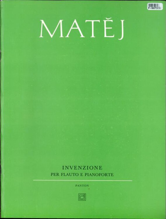 Invenzione per flauto e pianoforte