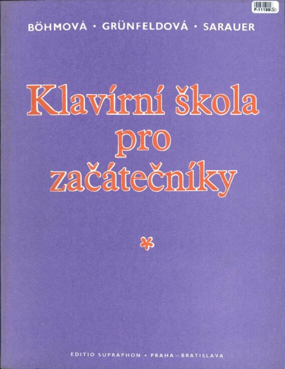 Klavírní škola pro začátečníky