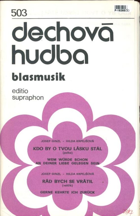 Dechová hudba blasmusik 503