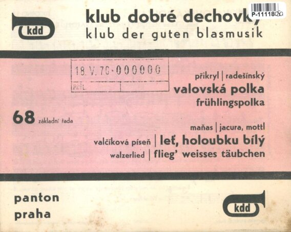 Valovská polka / Leť holoubku bílý