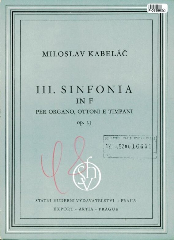 III. Sinfonia