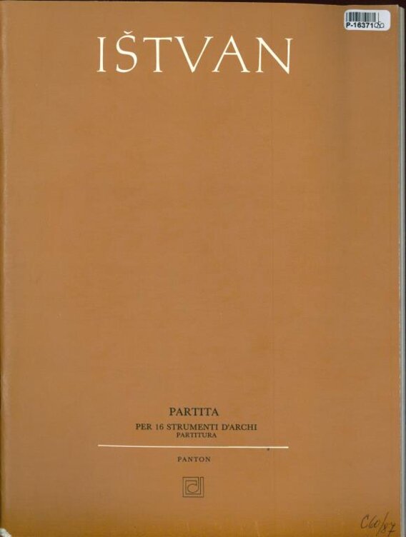 Partita per 16 strumenti d´archi
