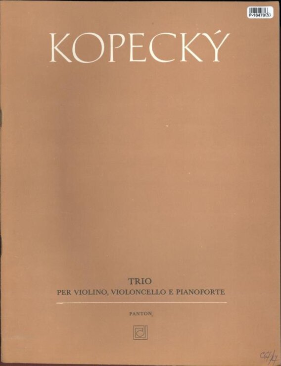 Trio per violino, violoncello e pianoforte