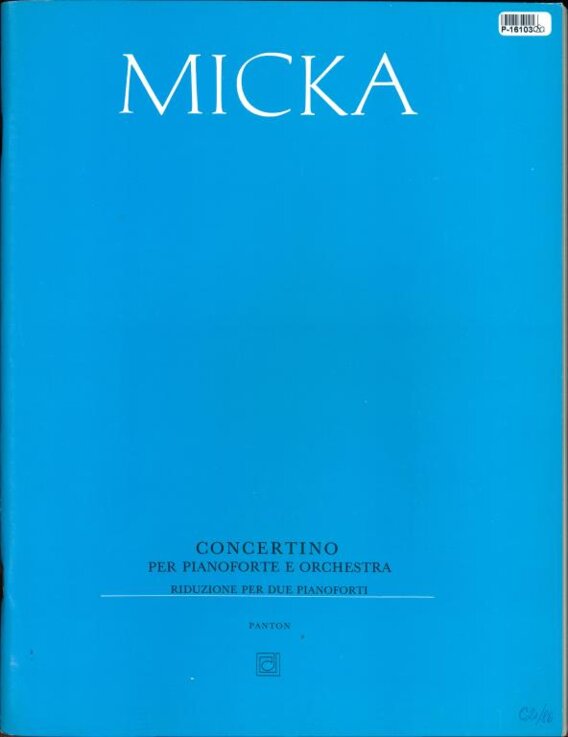 Concertino per pianoforte e orchestra