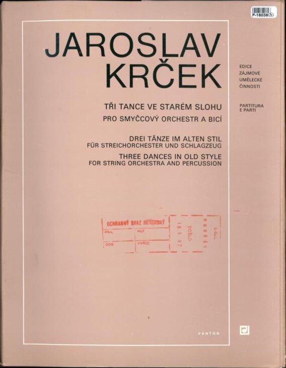 Tři tance ve starém slohu