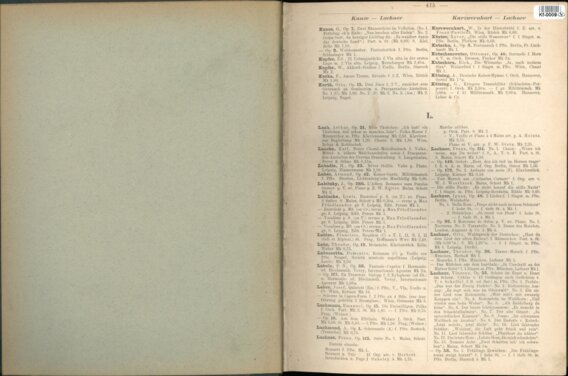 Handbuch der musikalischen Literatur