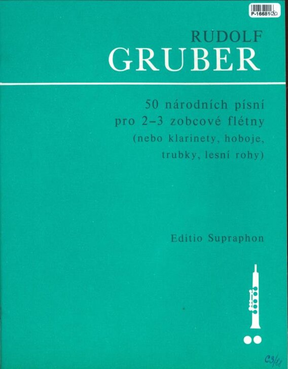 50 Národních písní pro 2-3 zobcové flétny