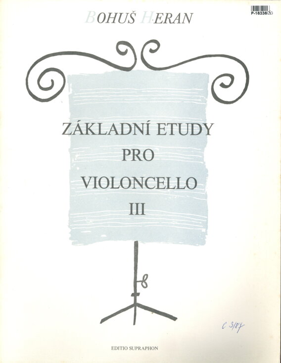 Základní etudy pro violoncello III