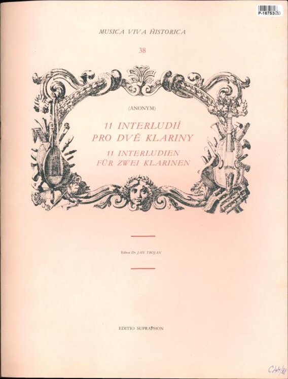 11 Interludií pro dvě klariny