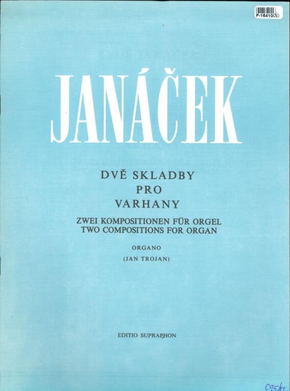 Dvě skladby pro varhany