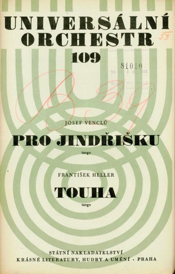 Universální orchestr 109 - Pro Jindřišku, Touha