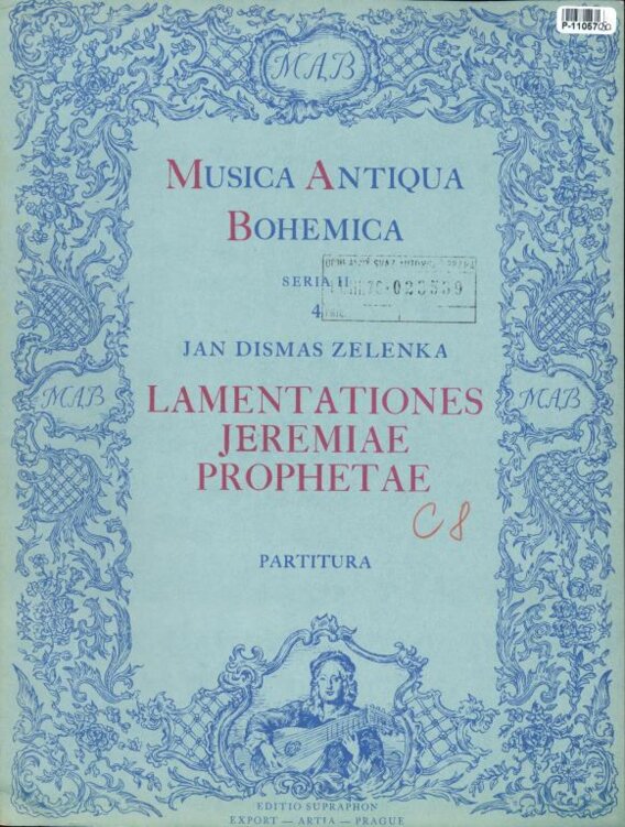 Lamentationes jeremiae prophetae