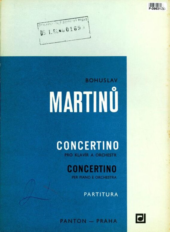 Concertino pro klavír a orchestr