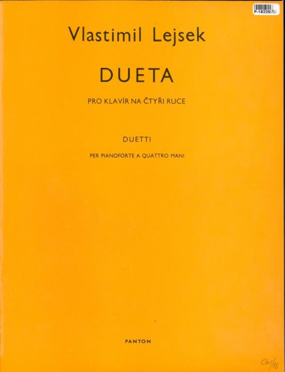 Dueta pro klavír na čtyři ruce