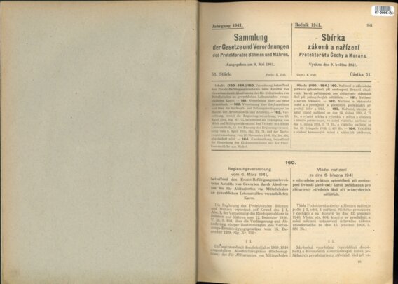 Sbírka zákonů a nařízení protektorátu Čechy a Morava