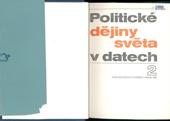 Politické dějiny světa v datech 2