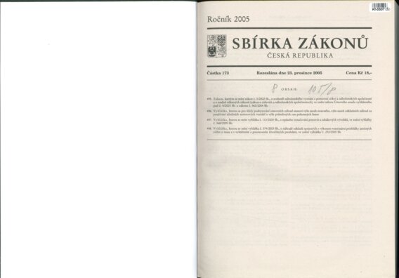 Sbírka zákonů Česká republika