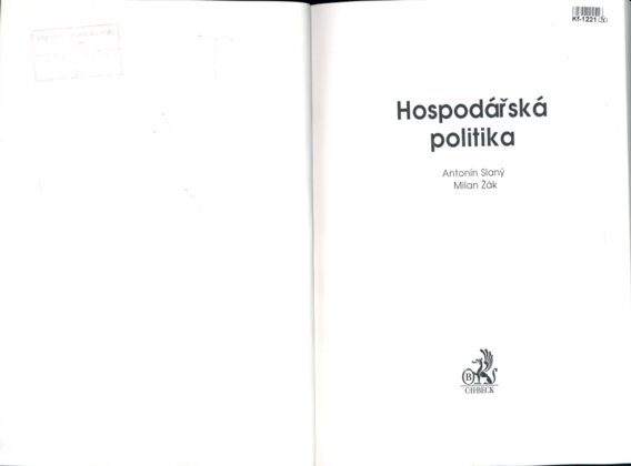 Hospodářská politika