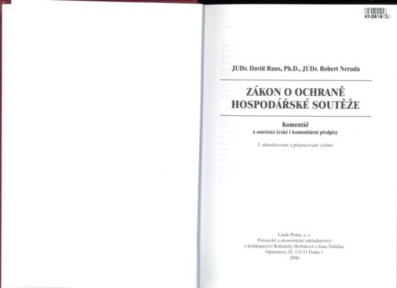 Zákon o ochraně hospodářské soutěže