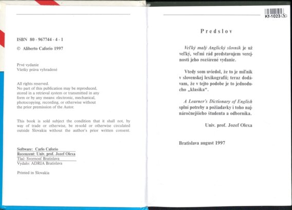 A learner's dictionary of English