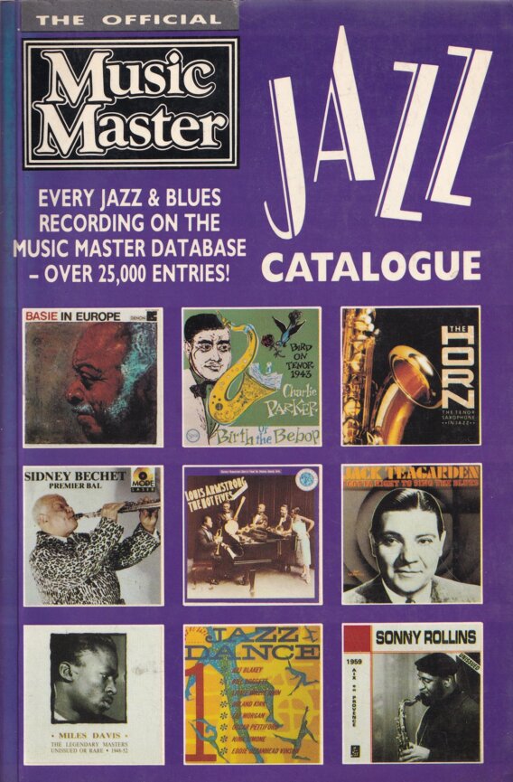 The Official Music Master Jazz Catalogue