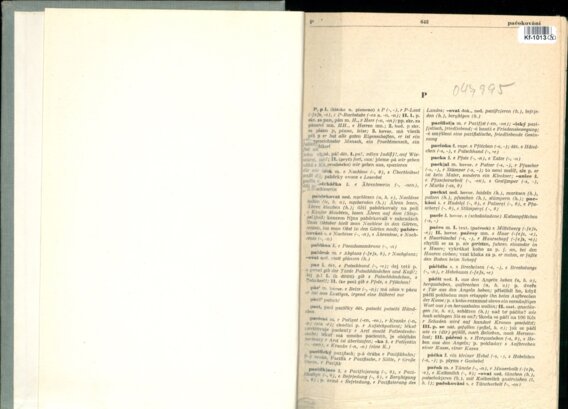 Česko - Německý slovník P - Ž II. Díl