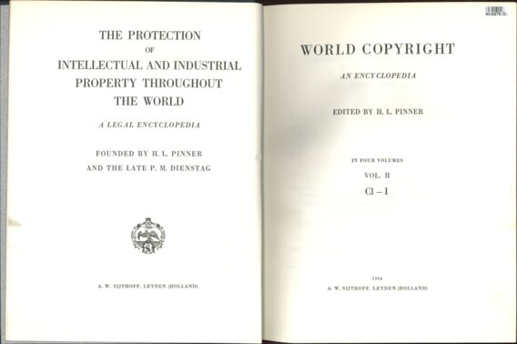 The protection of intellectual and industrial property throughout the world II.
