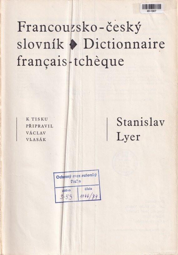 Francouzko-český slovník