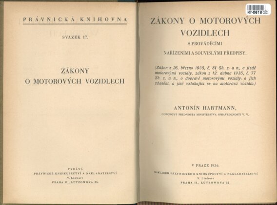 Zákony o motorových vozidlech