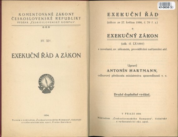 Exekuční řád, exekuční zákon