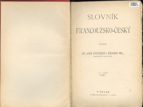 Slovník Francouzsko - Český