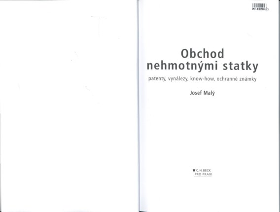 Obchod nehmotnými statky