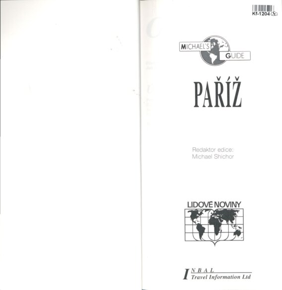 Michael's guide - Paříž