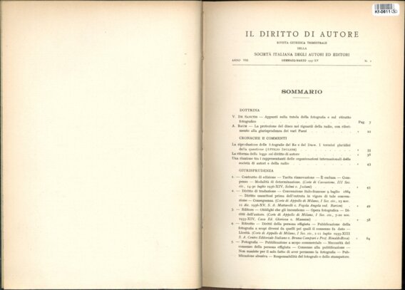 Il Diritto di Autore